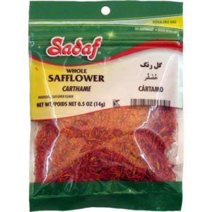 Sadaf Whole Safflower 0.5 oz
