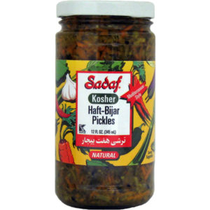 Sadaf Natural Kosher Haft Bijar Pickles 12 oz