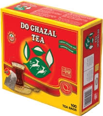 Do Ghazal Pure Ceylon Tea 100 Tagged Tea Bags