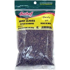 Sadaf Cut Mint Leaves 3 oz