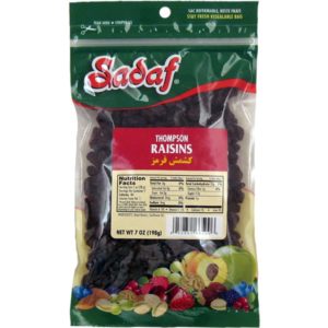 Sadaf Thompson Raisins 7 oz