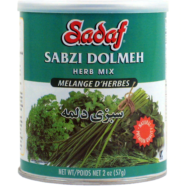 Persian Grocery Sadaf Dolmeh Dried Herbs 2 oz
