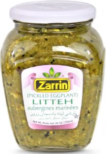 Zarrin Eggplant Litteh Pickled 24 oz