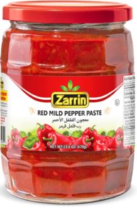 Zarrin Red Mild Pepper Paste 670 g