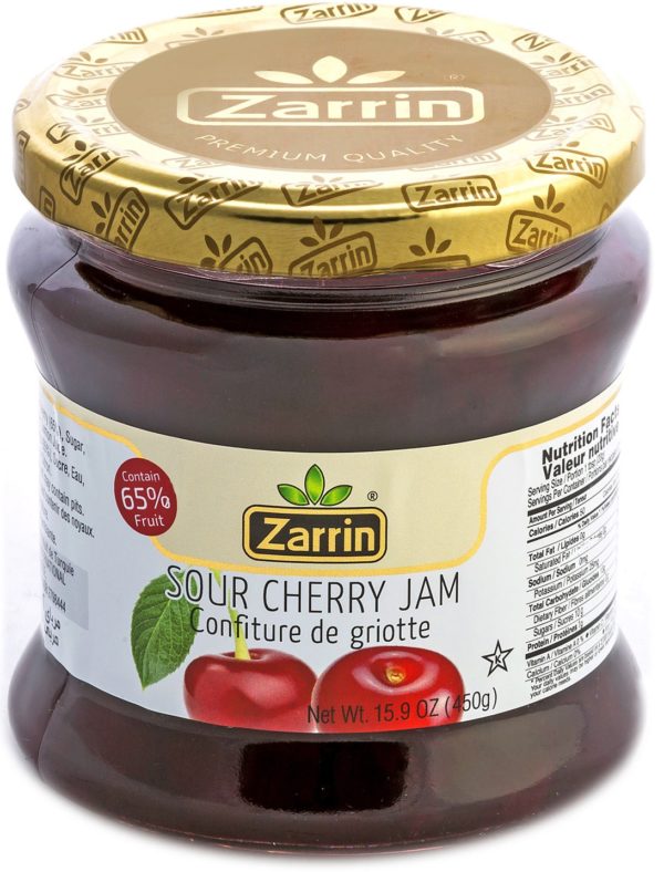 Persian Grocery Zarrin Sour Cherry Jam