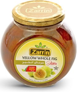 Zarrin Whole Yellow Fig Preserve 31.7 oz