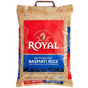 Royal Naturally Aromatic Premium Aged Basmati Rice Product of India 10 lb